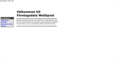 Desktop Screenshot of mail.fdab.se