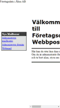 Mobile Screenshot of mail.fdab.se